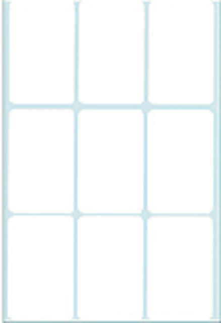 Multi-purpose labels 34x53mm white 288 pcs.