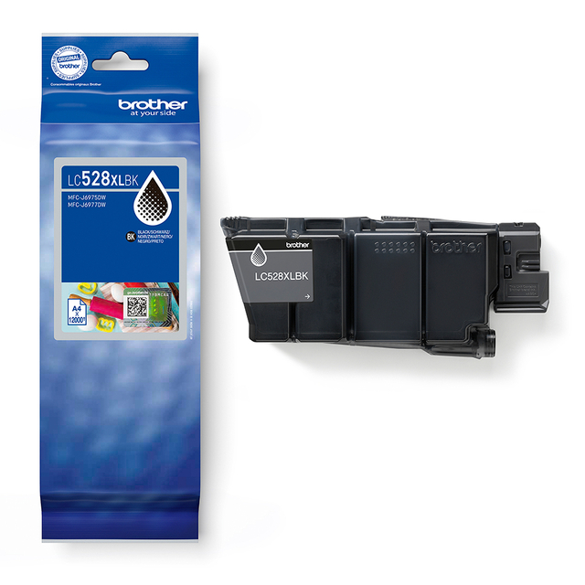 Inktcartridge Brother LC-528XLBK zwart