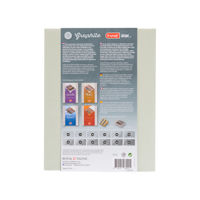 Potlood Bruynzeel Design 8815 12 hardheden