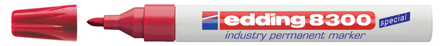 edding 8300 industry permanent marker red