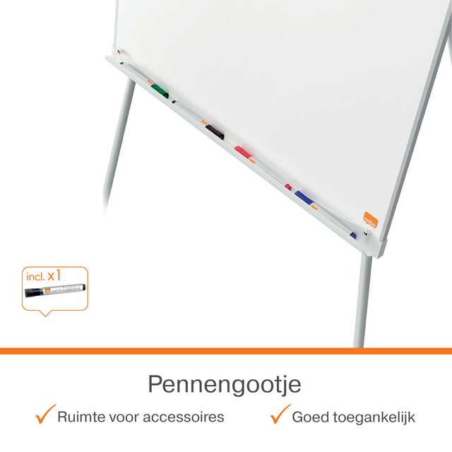 Flipover Nobo Premium Plus staal driepootstatief