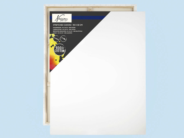 Canvas Nassau fine art 40x50cm 100% katoen