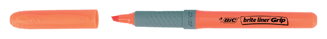 Markeerstift Bic grip assorti etui à 5 stuk
