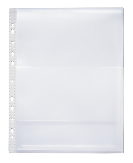 Showtas Oxford A4 PP 200µ glashelder met sluitklep 10 stuk
