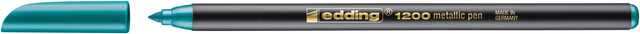 edding 1200 metallic colour pen green metallic