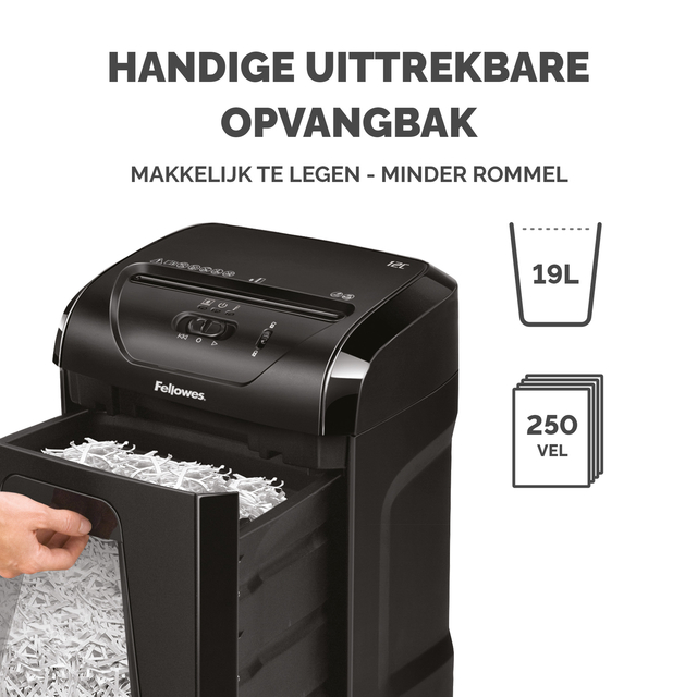 Papiervernietiger Fellowes Powershred 12C 4x40mm