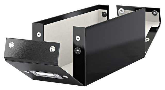 CD Storage Box Leitz Click & Store WOW 143x136x352mm black