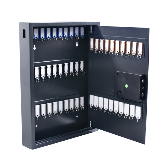 Key cabinet Pavo high security magnetic 50 hooks 575x450x77mm