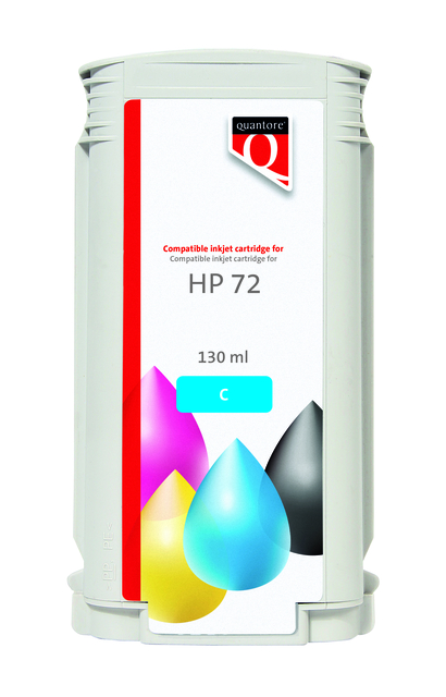 Inkjet cartridge Quantore HP 72 C9371A blue
