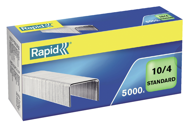 Staples Rapid no.10 galvanized standard 5000 pieces
