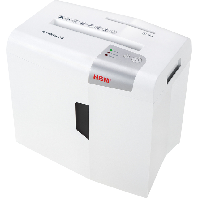 HSM shredstar X5 document shredder - 4,5 x 30 mm