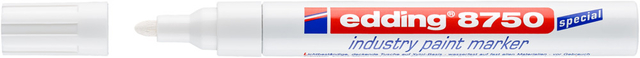 Paint marker edding 8750 industry white