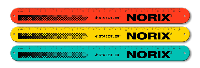 Kliklinaal Staedtler Norix 30cm assorti