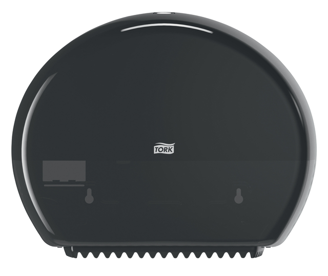 Toilet paper dispenser Tork Mini Jumbo T2 Elevation black 555008