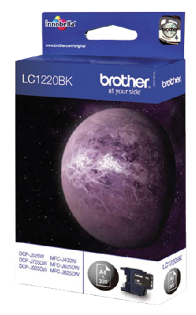 Inktcartridge Brother LC-1220BK zwart
