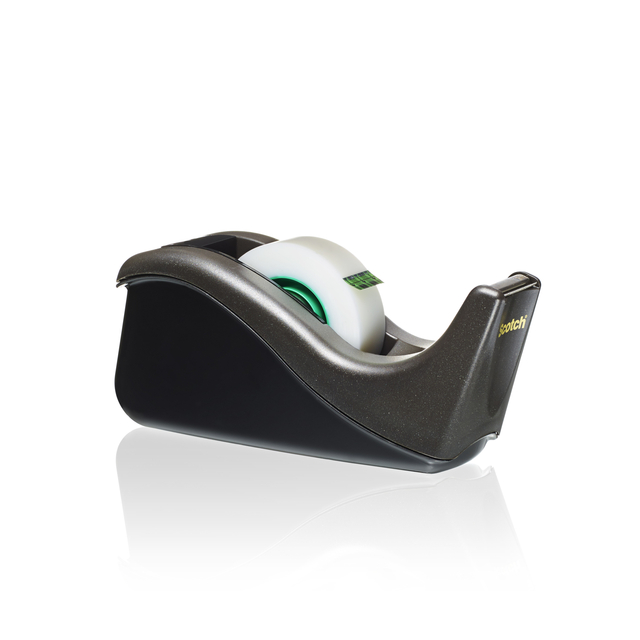Tape dispenser Scotch C60 black + 1 roll of magic tape 19mmx33m