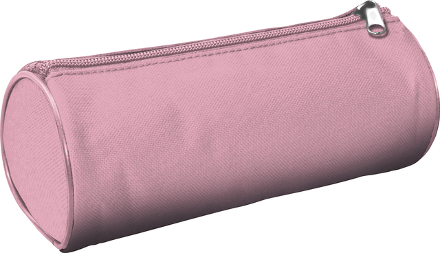 Pennenetui Kangaro rond 20x8,5cm pastel roze