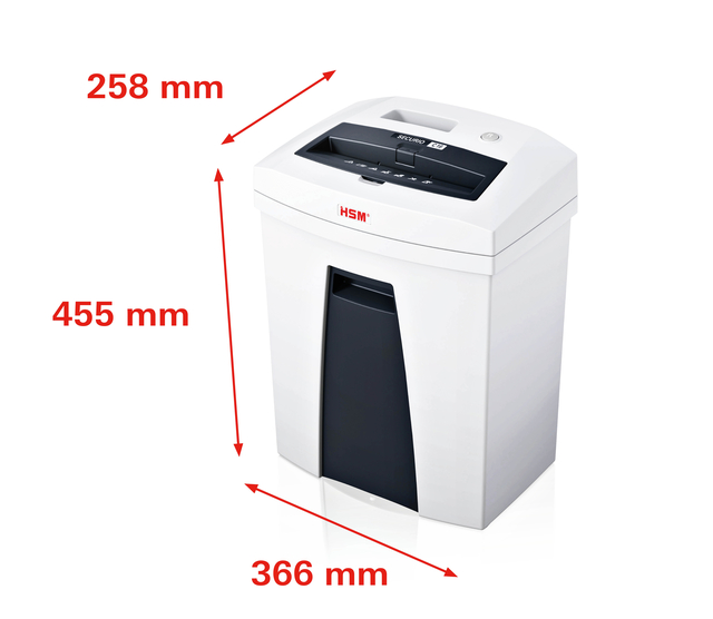 HSM SECURIO C16 document shredder - 4 x 25 mm