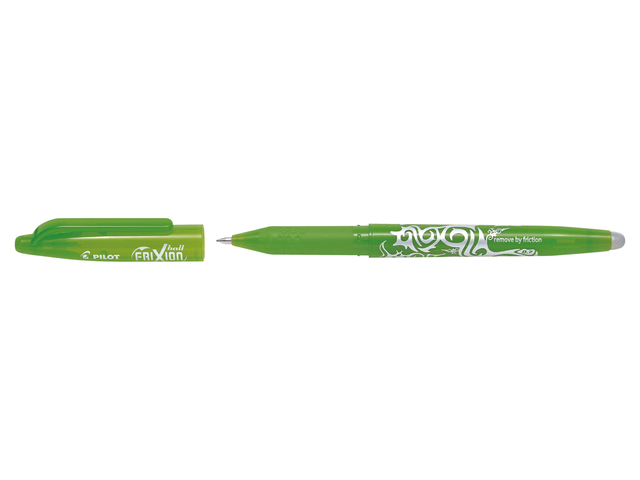 Rollerpen PILOT friXion medium lichtgroen blister à 1 stu