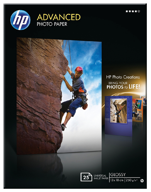 HP advanced photopaper glossy borderless