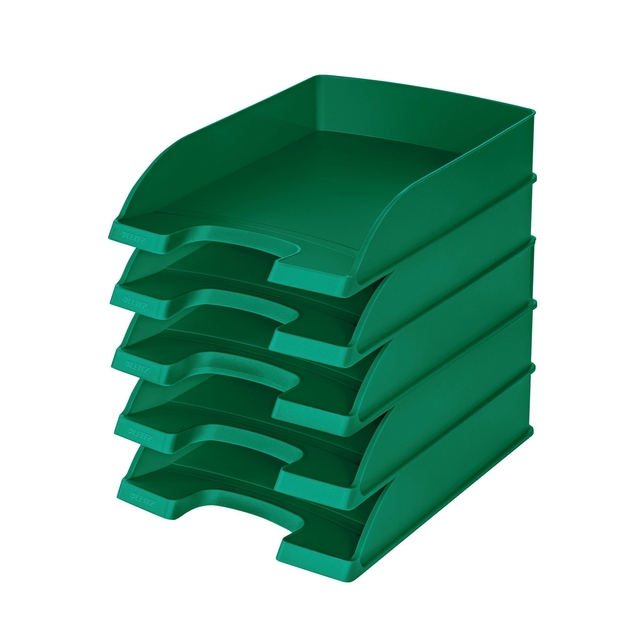 Letter Tray Leitz Plus Standard A4 green