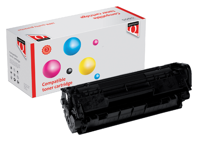 Toner cartridge Quantore HP Q2612A 12A black