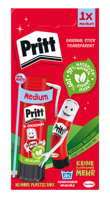 Glue stick Pritt Stick Original 22gr on blister