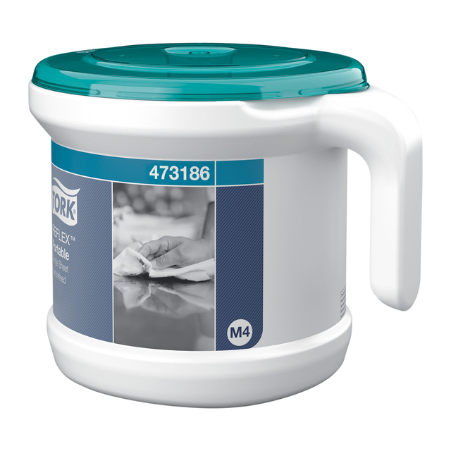 Starter pack Tork Reflex™ M4 portable dispenser white/turquoise 4731