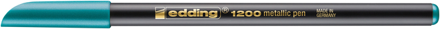 edding 1200 metallic colour pen green metallic