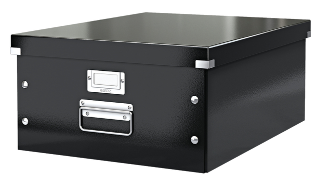Storage Box Leitz Click & Store WOW Large 369x200x482mm black