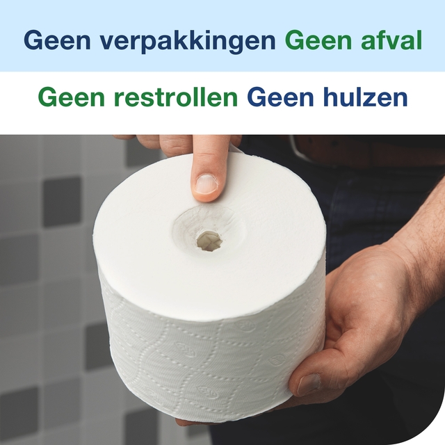 Toiletpapier Tork T7 Premium Optiserve Coreless 3-laags 63m wit 472650