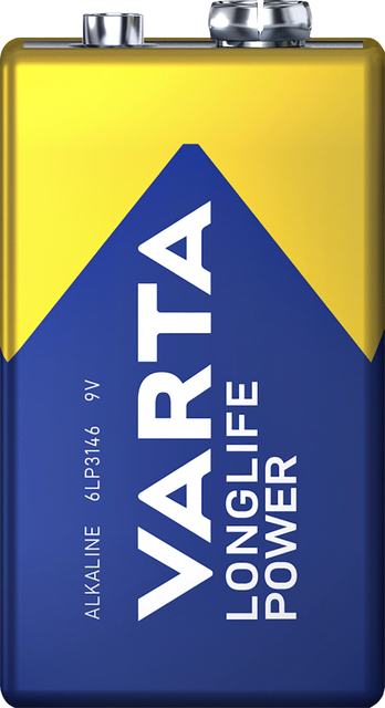 Batterij VARTA Longlife Power 9Volt