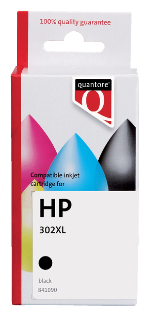 Inkjet cartridge Quantore HP F6U68AE 302XL black