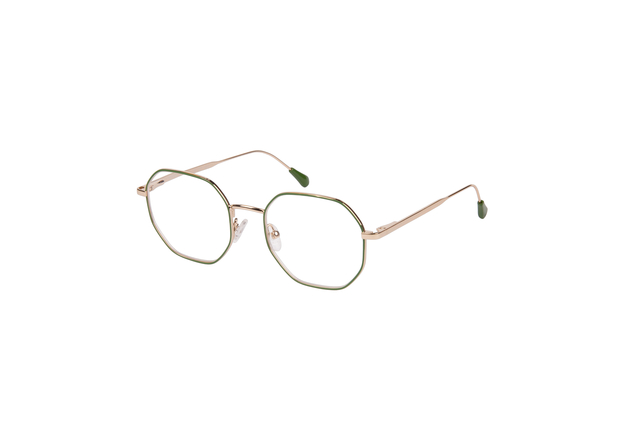 Leesbril I Need You +1.00 dpt Yoko groen-goud