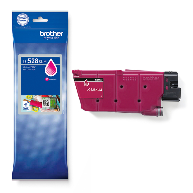 Inktcartridge Brother LC-528XLM rood