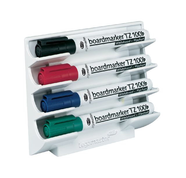 Legamaster whiteboard marker holder white