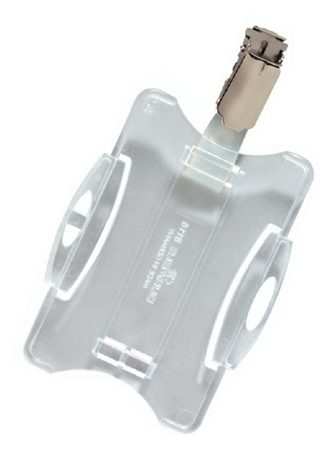 Durable Security Pass Hldr Clear 8118/19