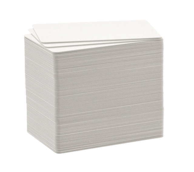 Kunststof kaarten Duracard 0,76mm 100 stuks