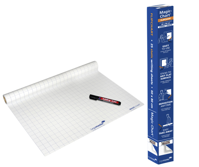 Legamaster Magic-Chart flipchart foil 60x80cm