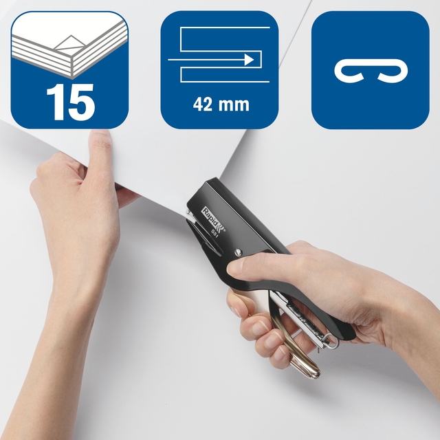 Stapling Pliers Rapid Classic S51 12 sheets black