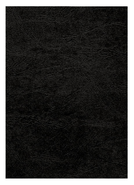 Voorblad Fellowes A4 lederlook zwart 25 stuks