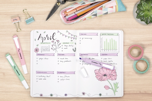 Markeerstift STABILO Swing cool 275/6 pastel assorti etui à 6 stuk