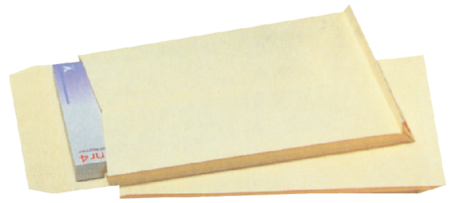 Envelope Quantore sample bag 229x324x38mm self-adhesive cream 125pcs
