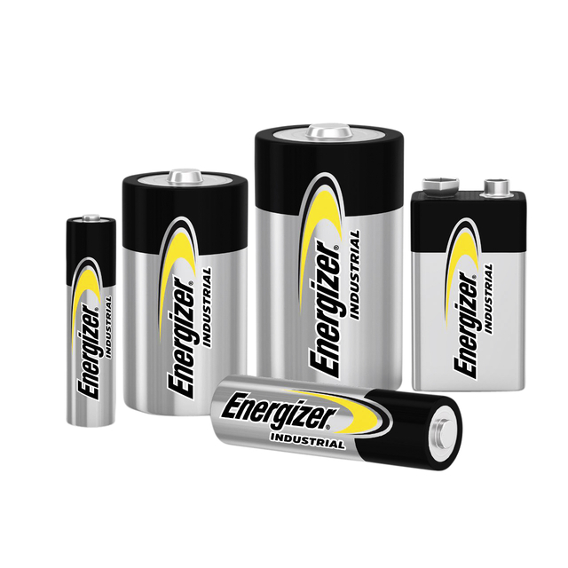 Batterij Industrial AAA alkaline doos à 10 stuk