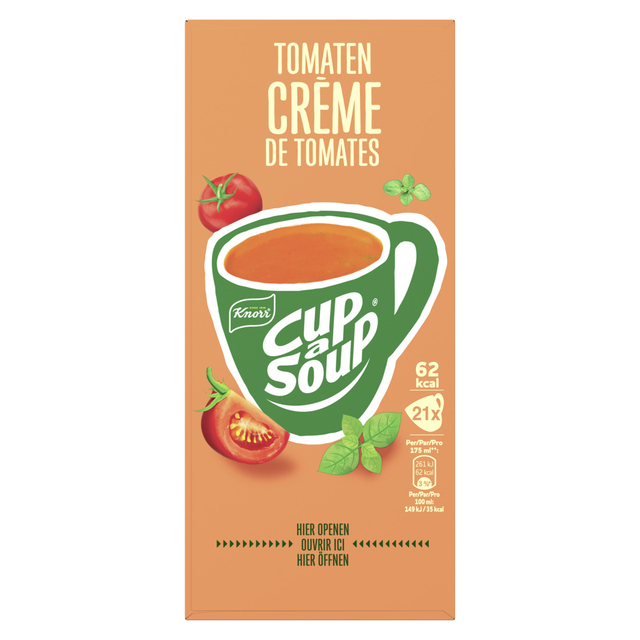 Cup-a-Soup Knorr tomaten crème 21x175m