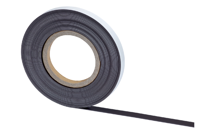 Magnetic Band, self-adhesive 10 m x 25 mm x 1 mm