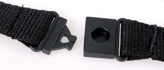Badge Card holder OPUS 2 90x60mm with lanyard / 5 pieces