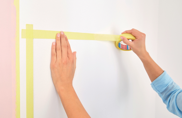 tesa Masking Tape PRECISION INDOOR ecoLogo for extreme flat paint edges,25m:25mm