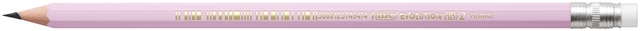Potlood Bic HB met gom pastel assorti