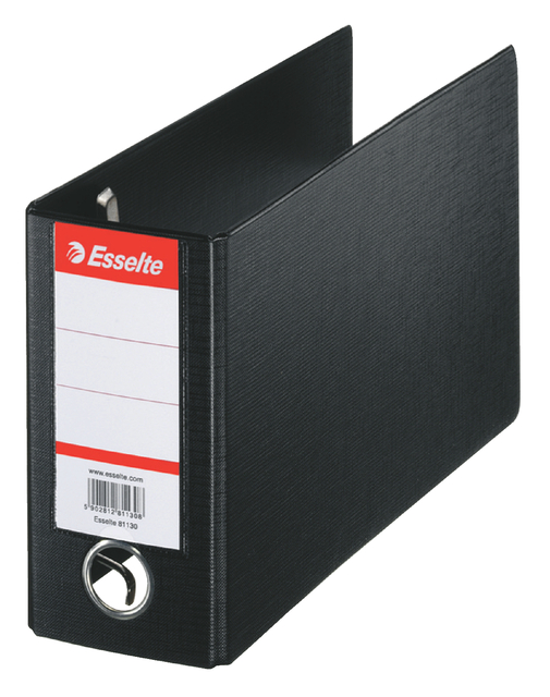 Lever Arch File Esselte Classic 80mm PP 16x28cm black